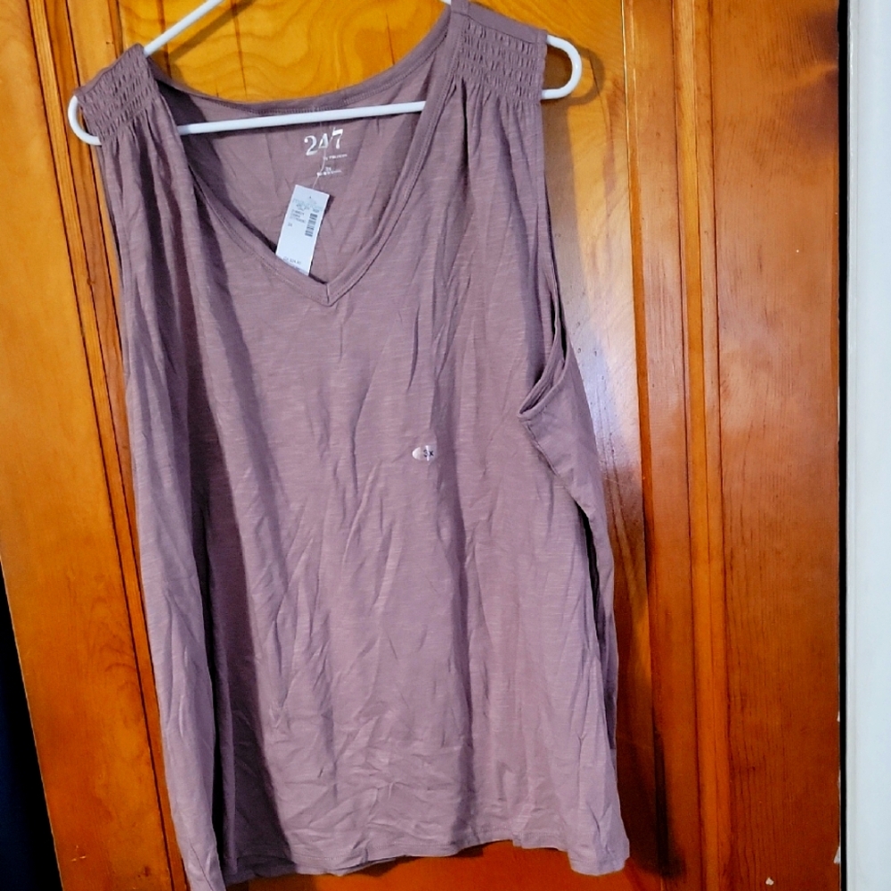 Maurices 24/7 mauve Tank